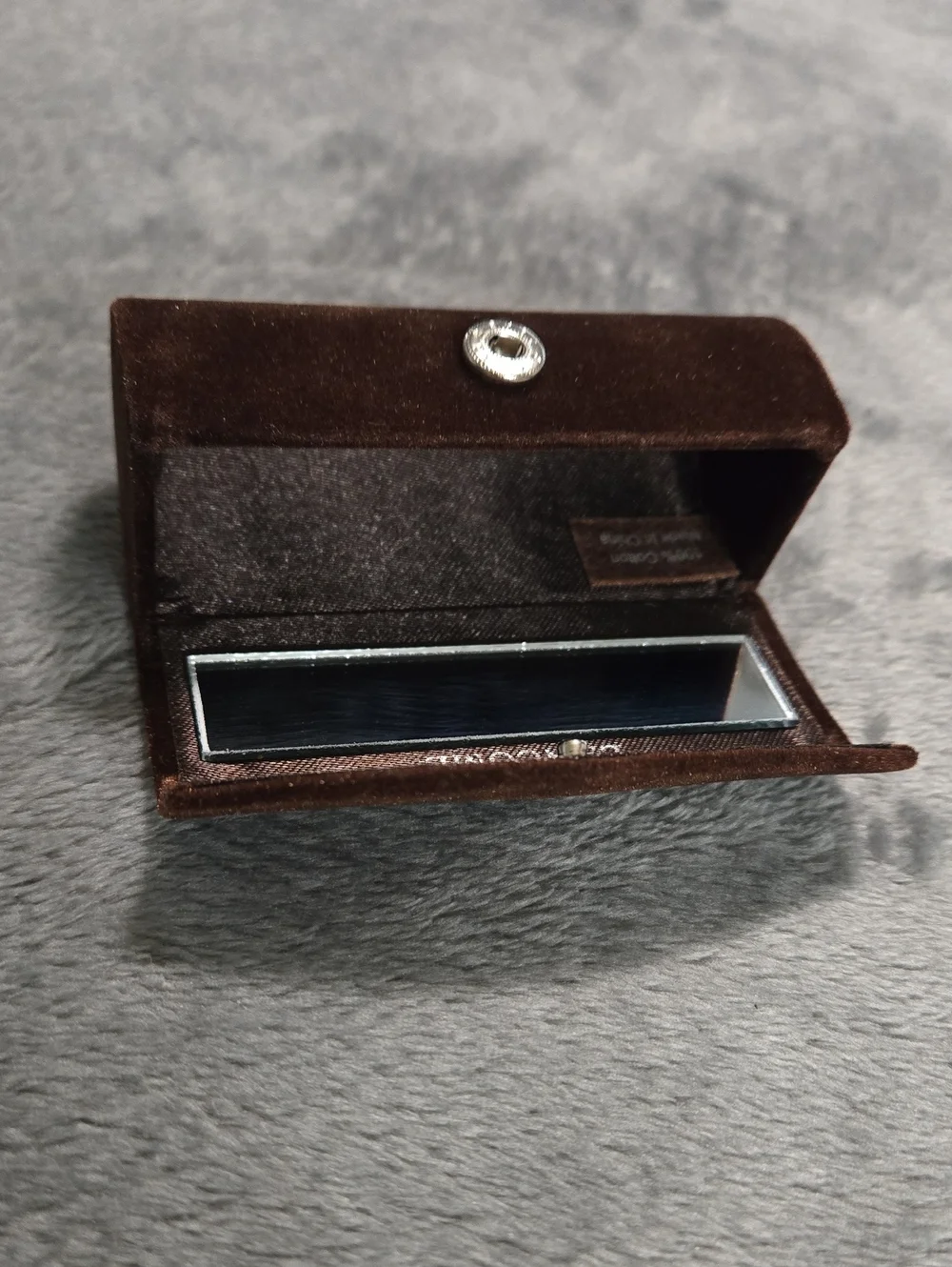 Lancome Velvet Lipstick Holder Shimmer Brown With Mirror